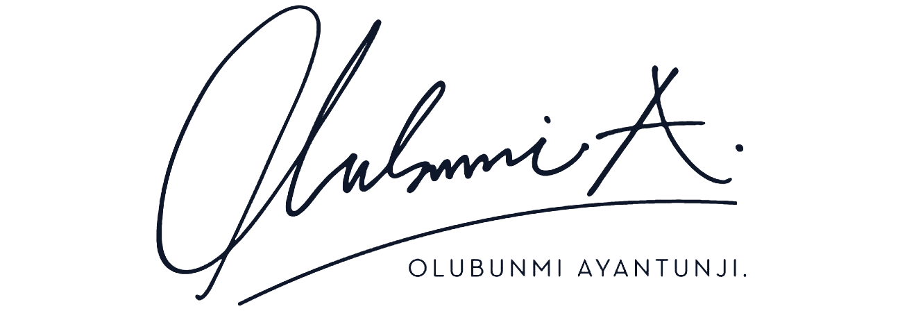 Olubunmi Ayantunji Signature